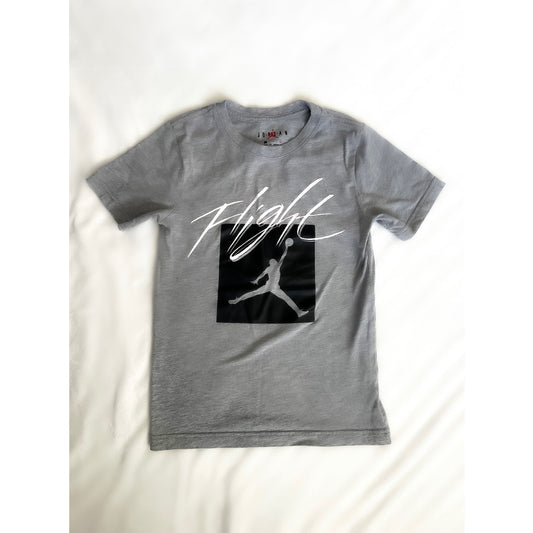 KIDS Gray Jordan T-Shirt (Size Small)