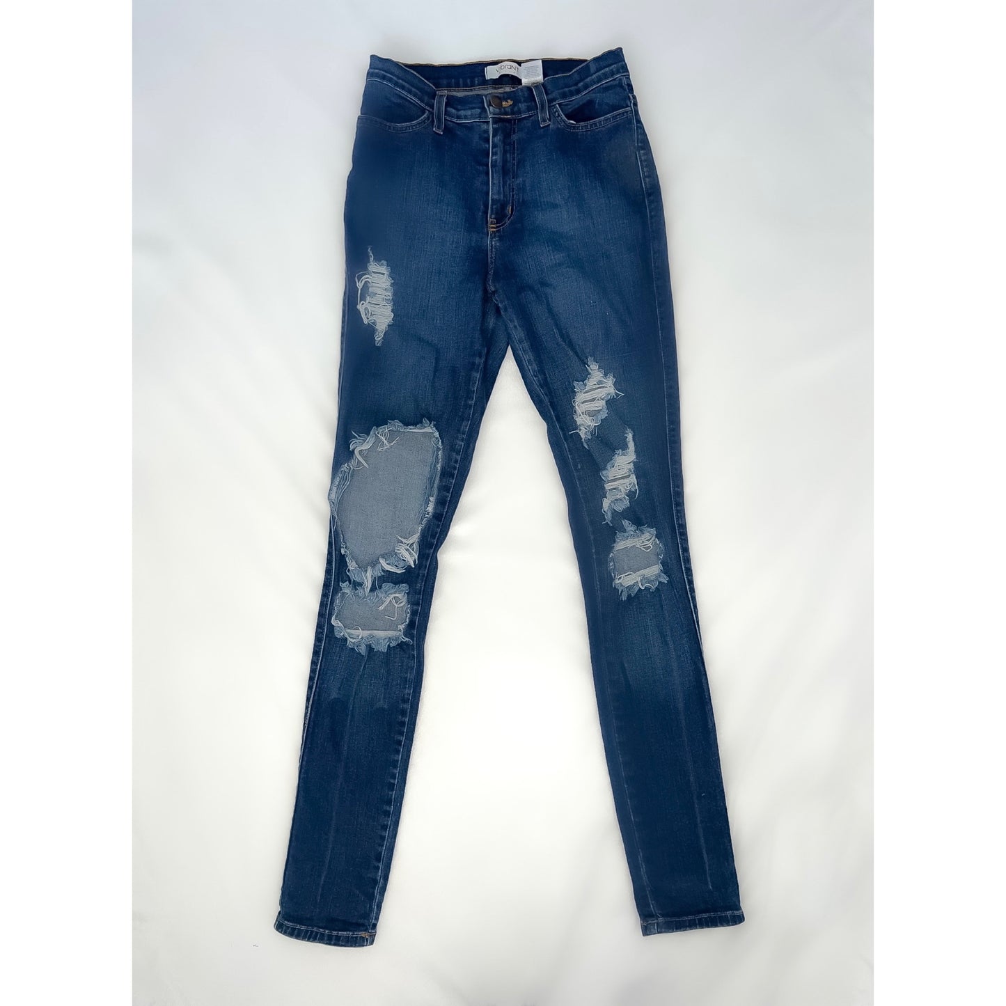 Ripped Frontal Jeans (Size 7 (W27))