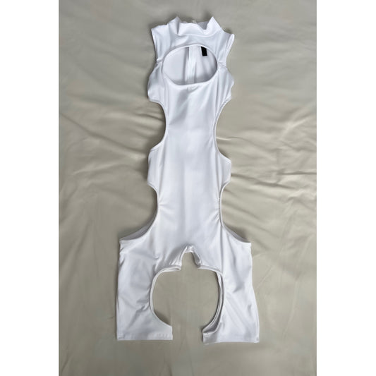 White One Piece Cutout - Size Small