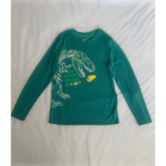 KIDS Green Pjs Set (Size Medium 8/10)