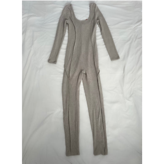 Cream Grey One Piece (Size Small)