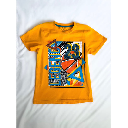 KIDS Yellow Legend 23 T-Shirt (Size 8-10)