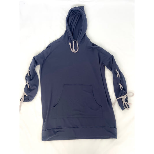 Dark Blue Hoodie (Size Small)