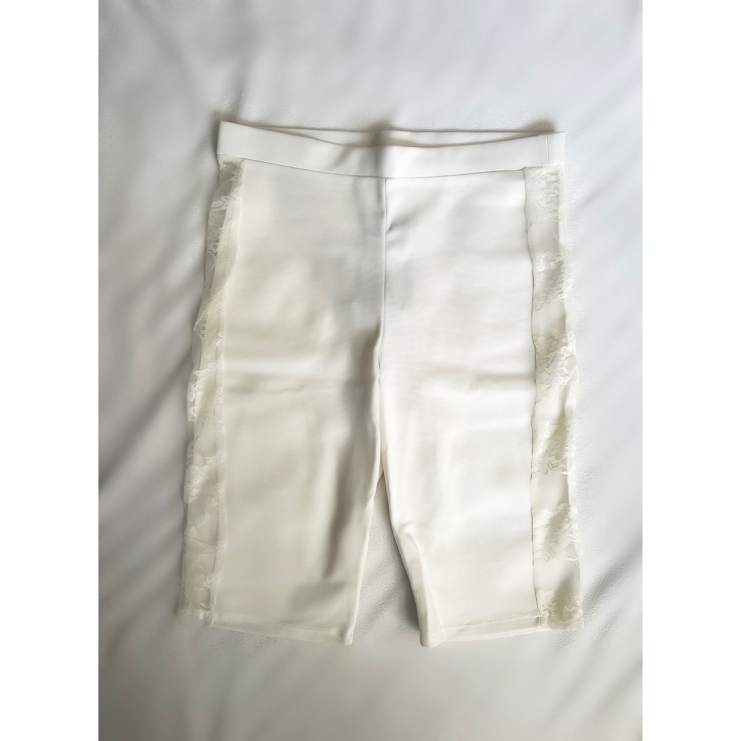 Offwhite Biker Shorts (Size Medium)