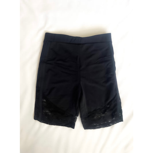 Black Biker Shorts (Size Medium)