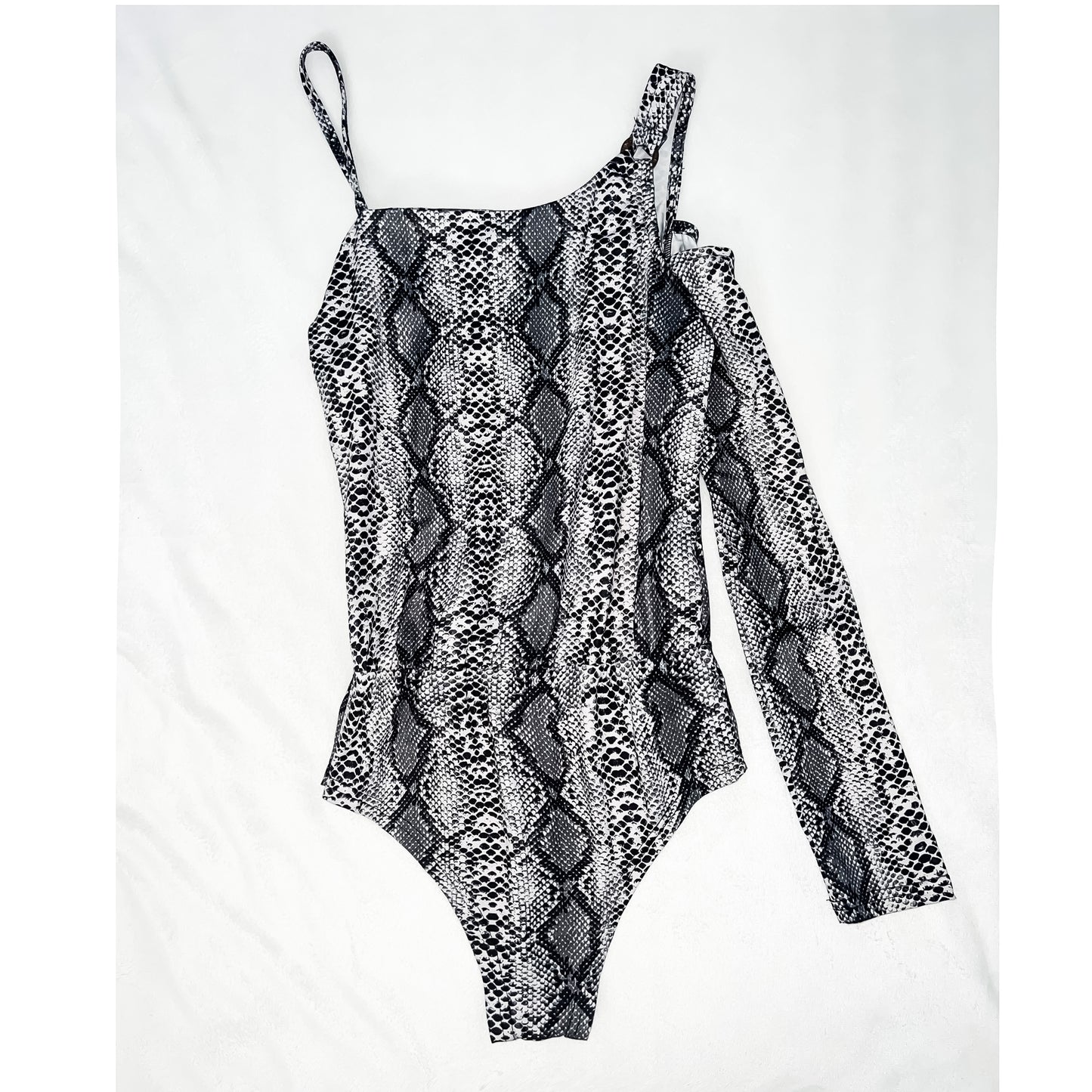 Snake Print Bodysuit (Size Small)