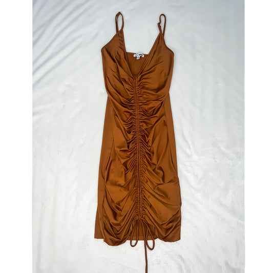 Golden Brown Dress (Size Small)